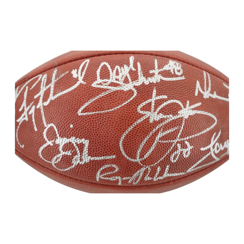 Aikman Smith Irvin Staubach Dallas Cowboys Legends Autographed Football HM COA