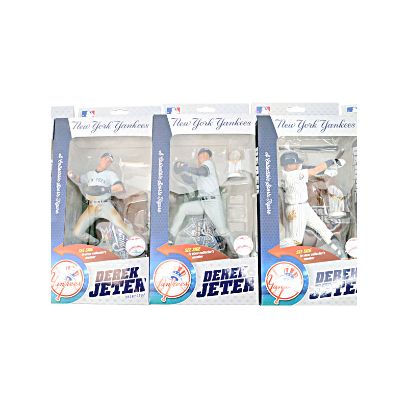 Derek Jeter New York Yankees Set of 5 World Series Figures Mcfarlane Figure