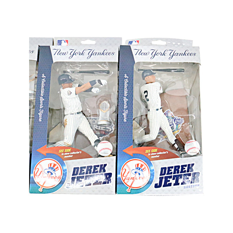 Derek Jeter New York Yankees Set of 5 World Series Figures Mcfarlane Figure