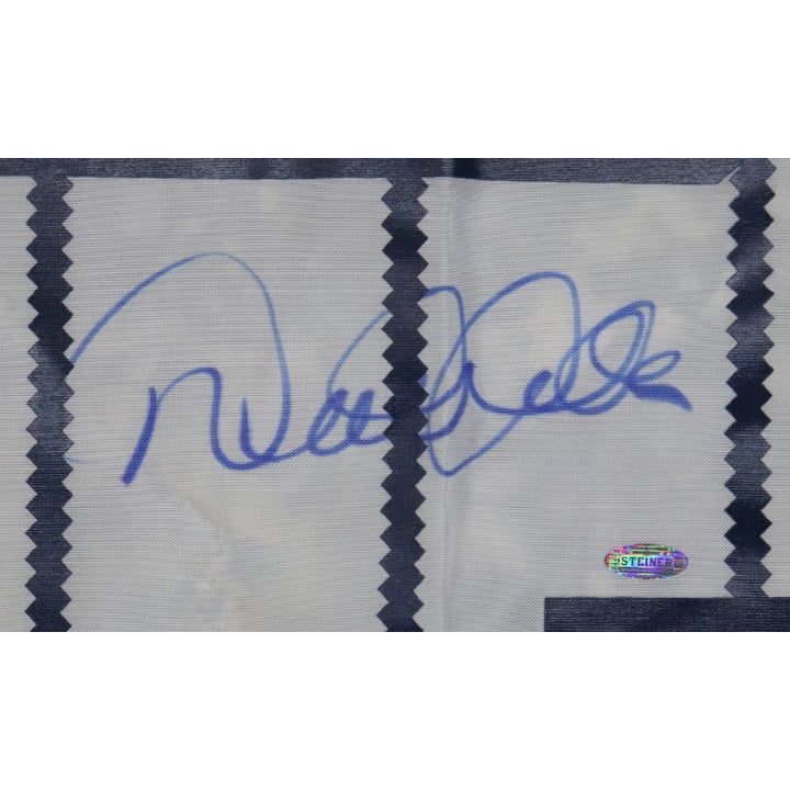 Derek Jeter Yankees Signed Final Season Yankee Stadium 115x70 Flag Steiner COA