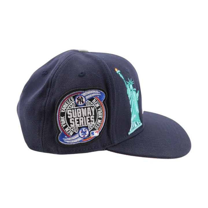 New York Yankees 2000 Subway Series World Series Patch Pro Standard Snapback Hat