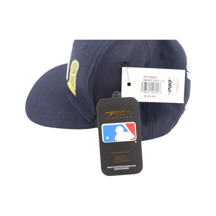 New York Yankees 2000 Subway Series World Series Patch Pro Standard Snapback Hat