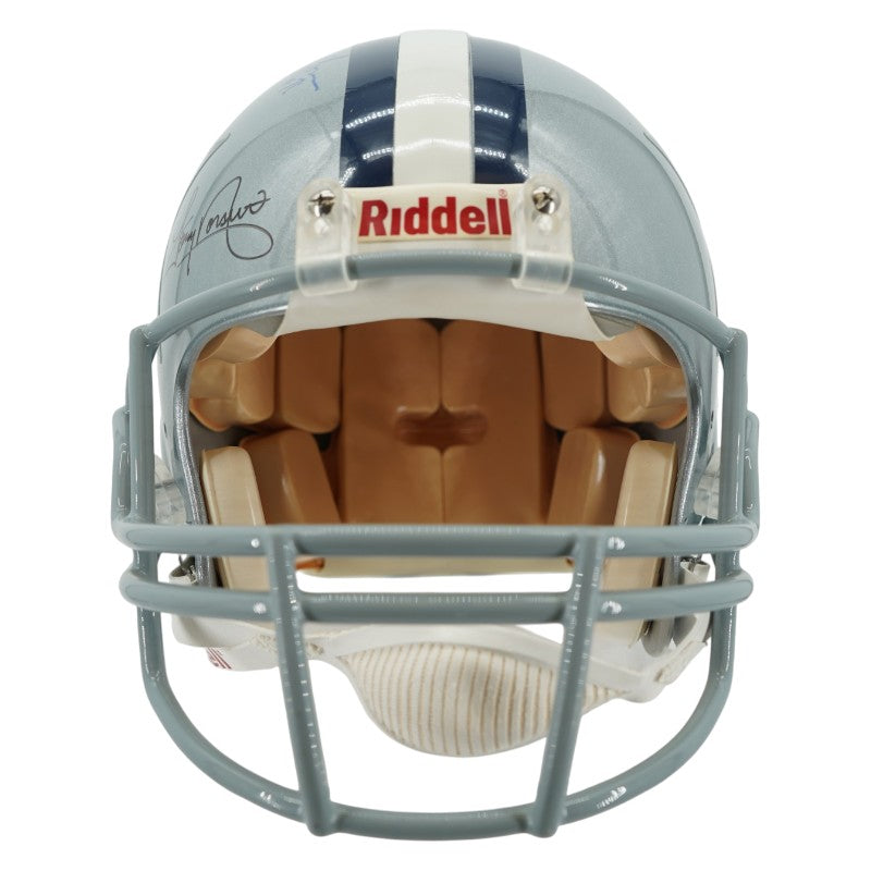 Aikman Irvin Smith Staubach Dallas Cowboys Multi Signed FS VSR-4 Authentic Helmet HM COA