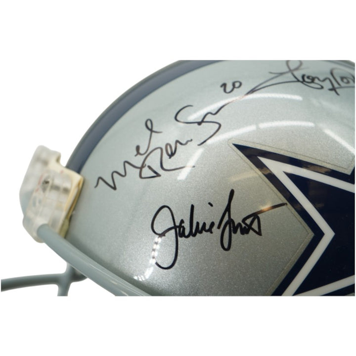 Aikman Irvin Smith Staubach Dallas Cowboys Multi Signed FS VSR-4 Authentic Helmet HM COA