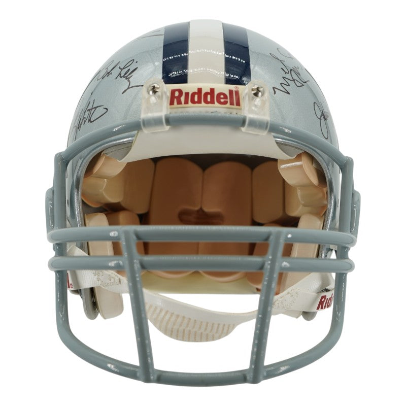 Aikman Irvin Smith Staubach Dallas Cowboys Multi Signed FS VSR-4 Authentic Helmet HM COA