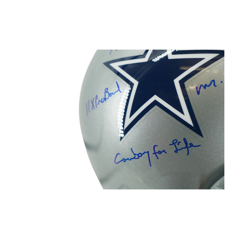 Bob Lilly Dallas Cowboys Autographed Inscribed FS Helmet (MAB Holo)