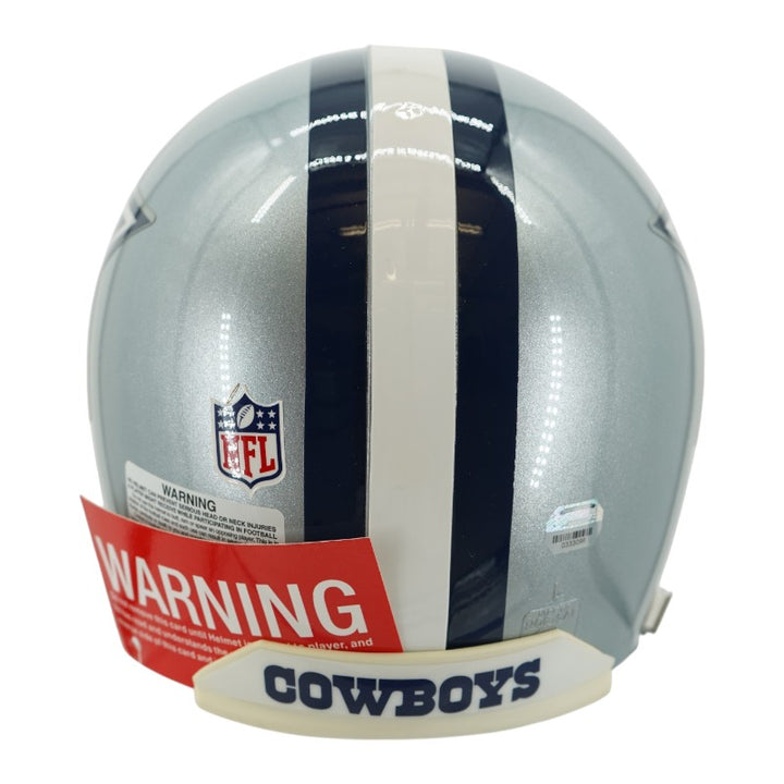 Deion Sanders Dallas Cowboys Autographed Inscribed FS VSR-4 Authentic Helmet MM COA