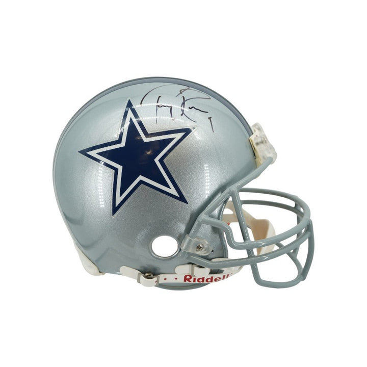 Tony Romo Dallas Cowboys Autographed VSR-4 Proline Authentic Helmet Mounted Memories COA