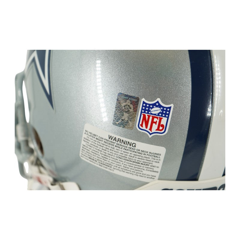 Tony Romo Dallas Cowboys Autographed VSR-4 Proline Authentic Helmet Mounted Memories COA