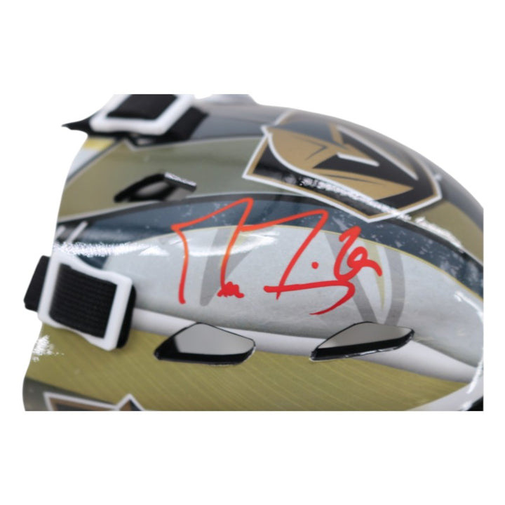 Adin Hill Las Vegas Golden Knights Signed FS Replica Goalie Mask Fanatics Holo