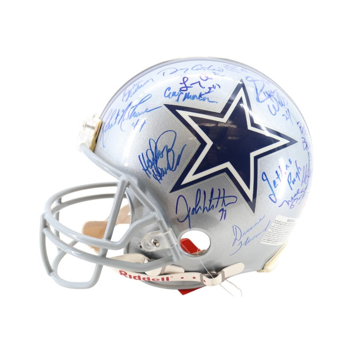 Dallas Cowboys Greats Multi Signed 31 Signatures Proline Helmet Steiner Holo