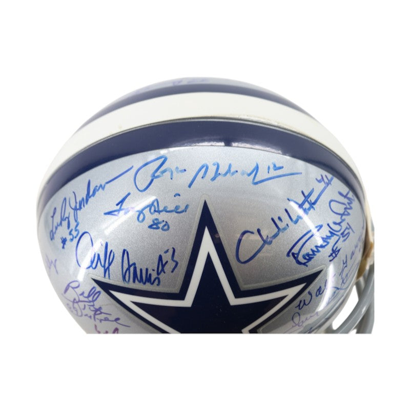 Dallas Cowboys Greats Multi Signed 31 Signatures Proline Helmet Steiner Holo