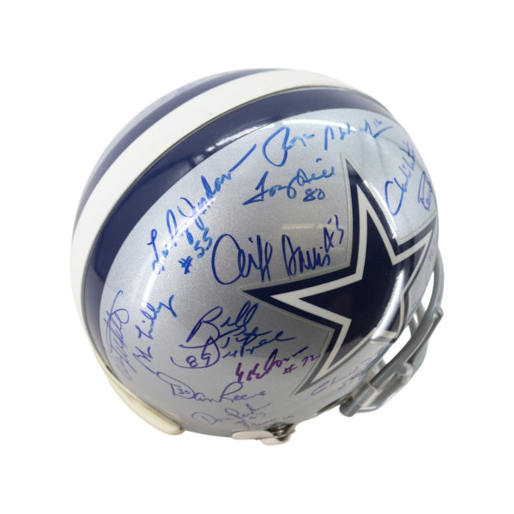 Dallas Cowboys Greats Multi Signed 31 Signatures Proline Helmet Steiner Holo