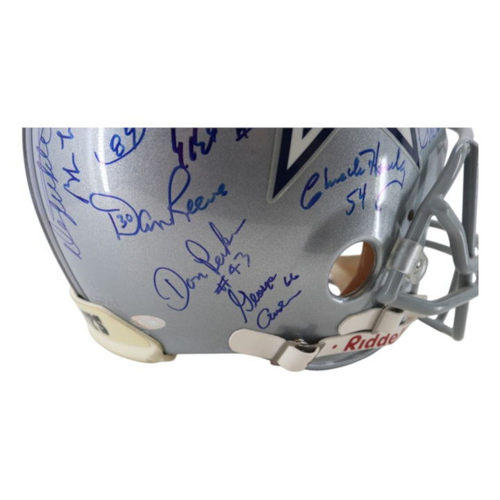 Dallas Cowboys Greats Multi Signed 31 Signatures Proline Helmet Steiner Holo