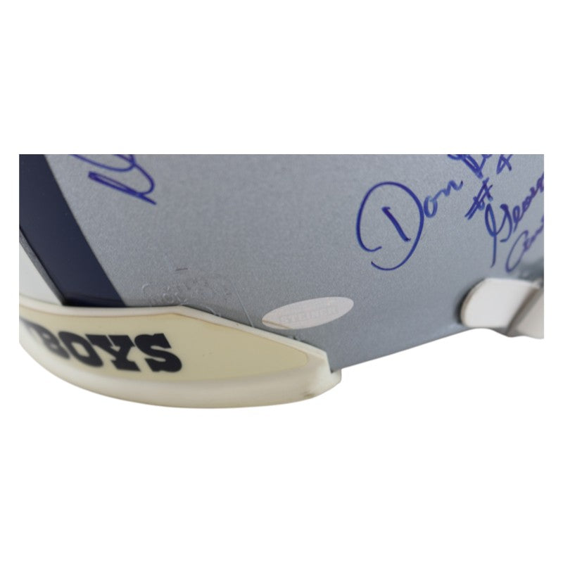 Dallas Cowboys Greats Multi Signed 31 Signatures Proline Helmet Steiner Holo