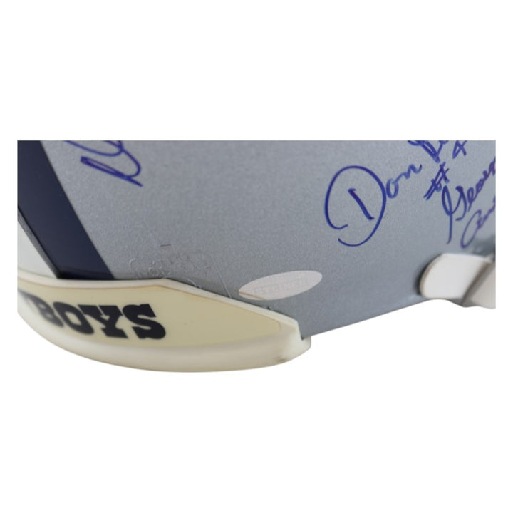 Dallas Cowboys Greats Multi Signed 31 Signatures Proline Helmet Steiner Holo