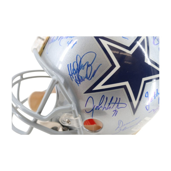 Dallas Cowboys Greats Multi Signed 31 Signatures Proline Helmet Steiner Holo