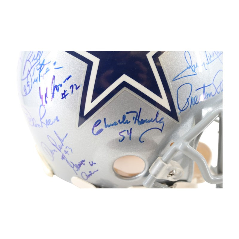 Dallas Cowboys Greats Multi Signed 31 Signatures Proline Helmet Steiner Holo