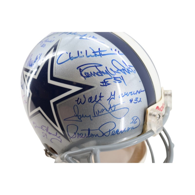 Dallas Cowboys Greats Multi Signed 31 Signatures Proline Helmet Steiner Holo