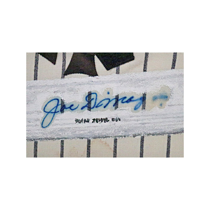 Joe DiMaggio New York Yankees Autographed Signed Painted Mitchell & Ness 1939 Prototype 1/1 Framed Jersey (JSA LOA)