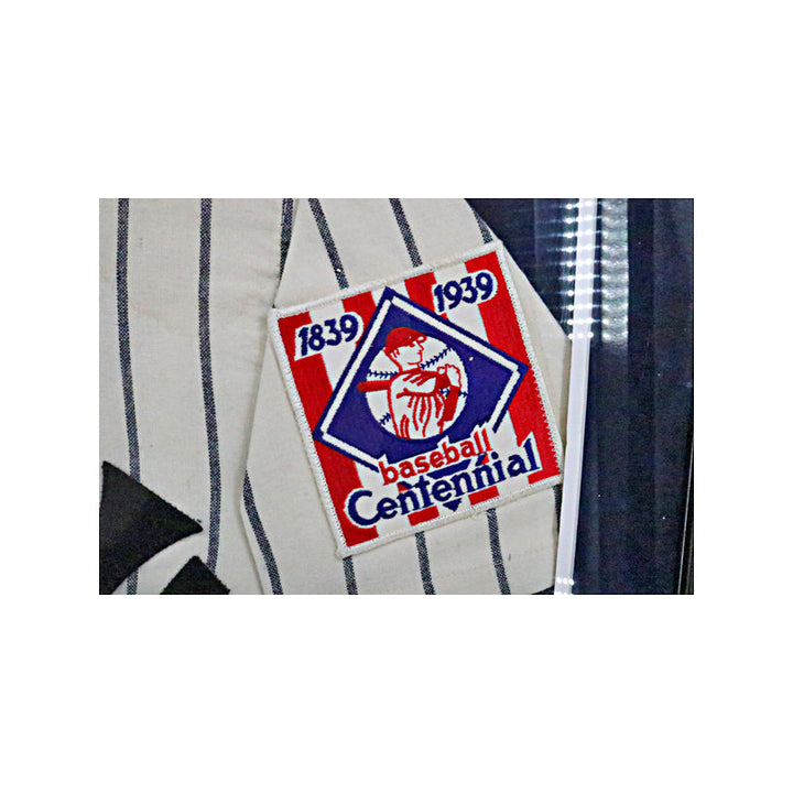Joe DiMaggio New York Yankees Autographed Signed Painted Mitchell & Ness 1939 Prototype 1/1 Framed Jersey (JSA LOA)