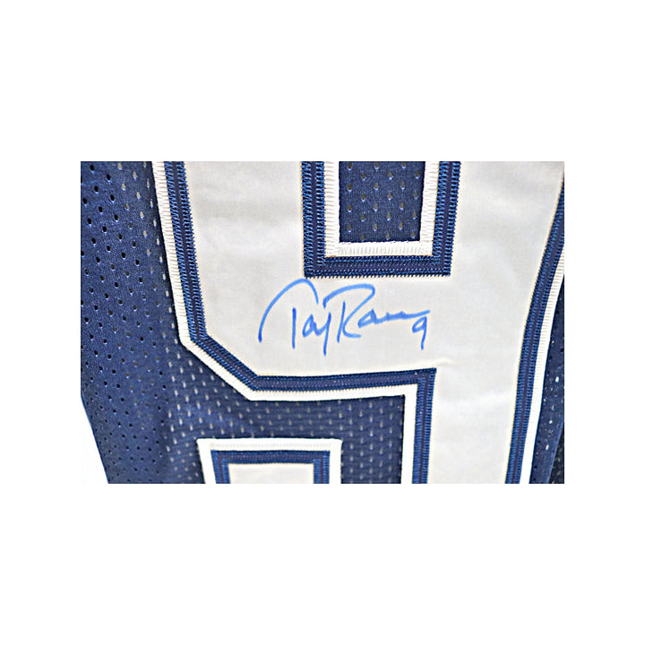 Tony Romo Dallas Cowboys Autographed Signed Reebok Navy Jersey (HM LOA)