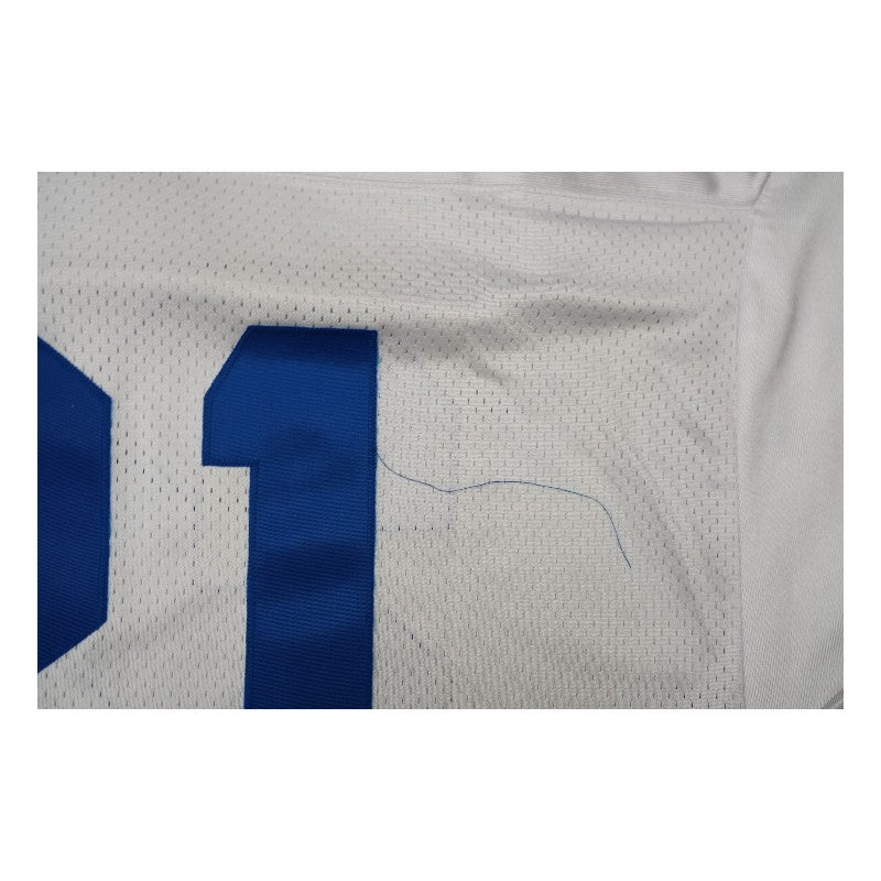 Deion Sanders Dallas Cowboys Autographed White Custom Jersey JSA COA