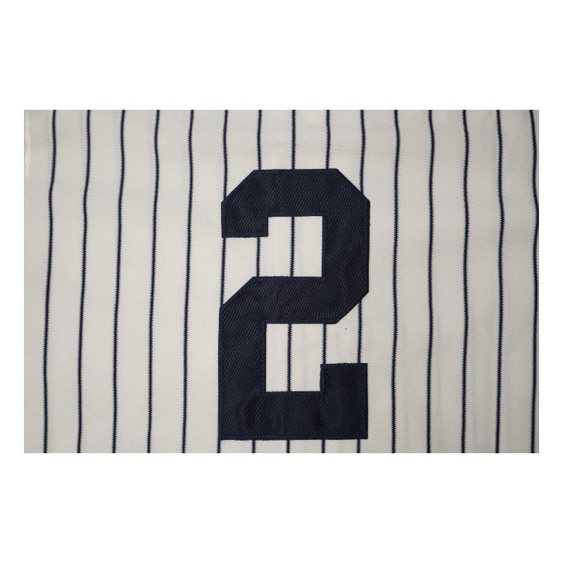 Derek Jeter Columbus Clippers Autographed Pinstripe Jersey Steiner/MLB Auth