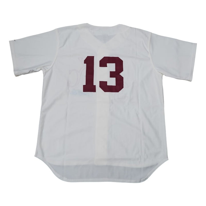 Derek Jeter Kalamazoo High School Autographed White Jersey MLB Auth