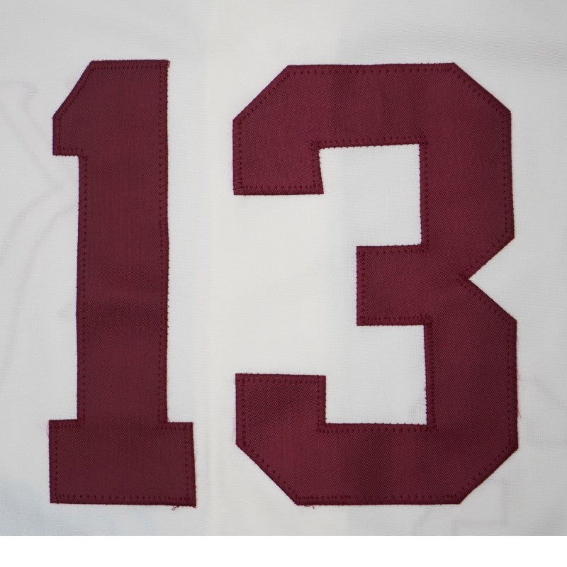 Derek Jeter Kalamazoo High School Autographed White Jersey MLB Auth
