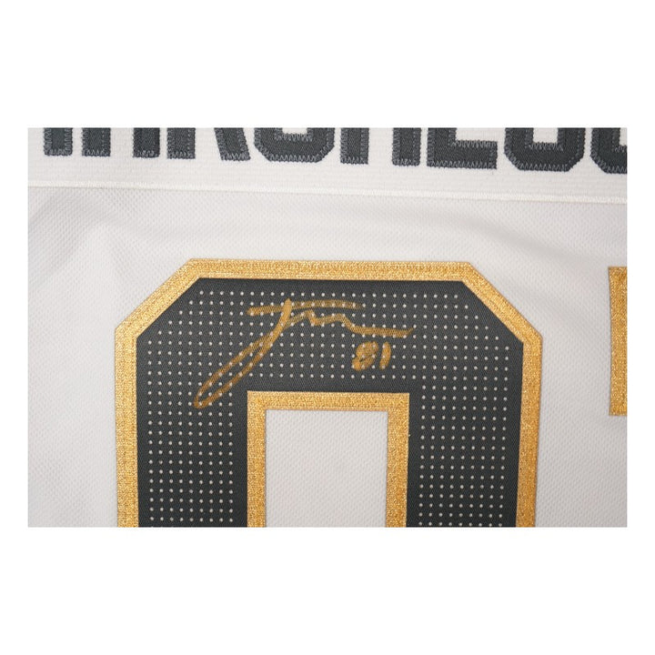 Jonathan Marchessault Las Vegas Golden Knights Autographed Inscribed White Adidas Jersey Fanatics Auth