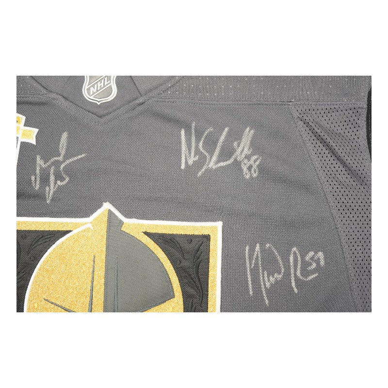 Las Vegas Golden Knights 2018 Western Conference Champs Team Signed Adidas Jersey LE 34/109 Fanatics Auth