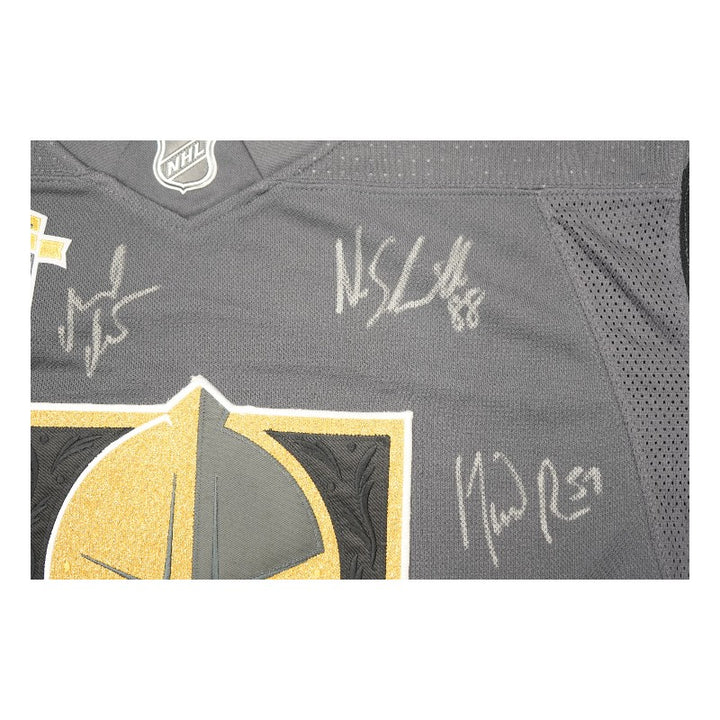 Las Vegas Golden Knights 2018 Western Conference Champs Team Signed Adidas Jersey LE 34/109 Fanatics Auth