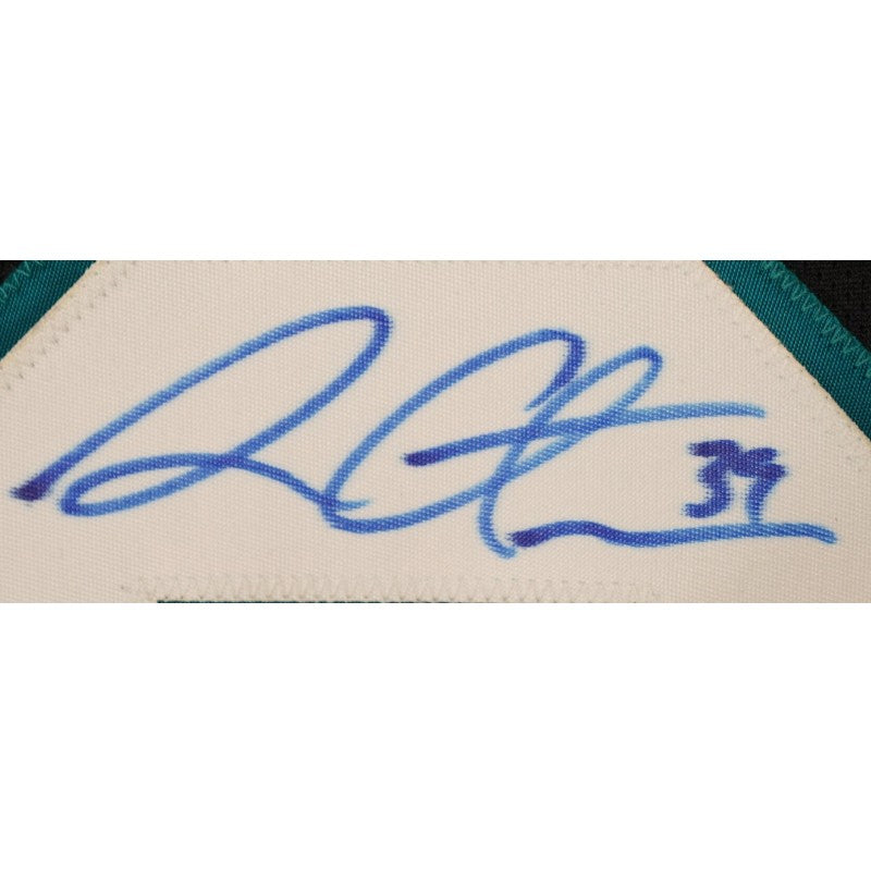 Logan Couture San Jose Sharks Autographed Black Reebok Jersey JSA COA