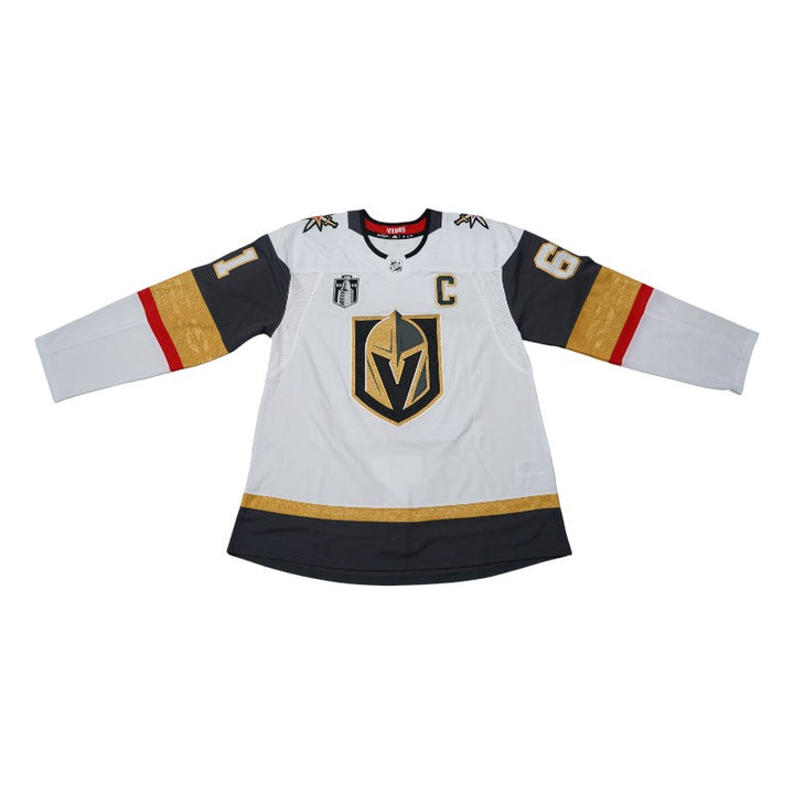Mark Stone Las Vegas Golden Knights Autographed Inscribed White Adidas Jersey Fanatics Auth