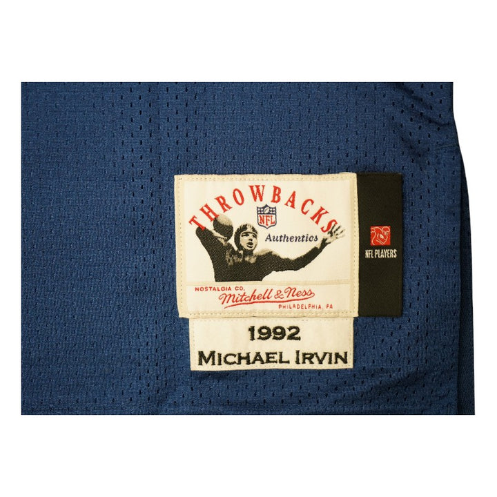 Michael Irvin Dallas Cowboys Autographed Blue Mitchell & Ness Jersey Steiner COA