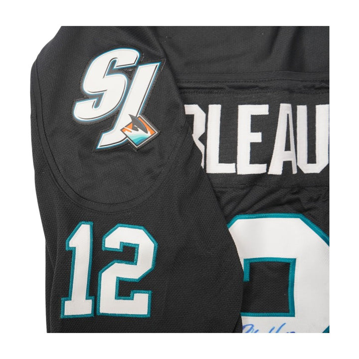 Patrick Marleau San Jose Sharks Autographed Black Reebok Jersey JSA COA