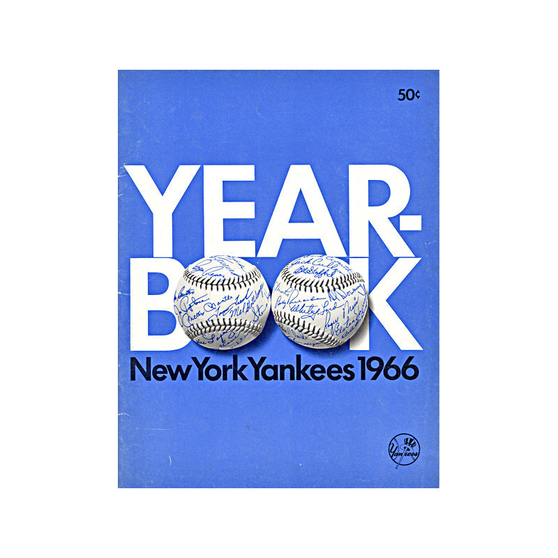 1966 New York Yankees Yearbook