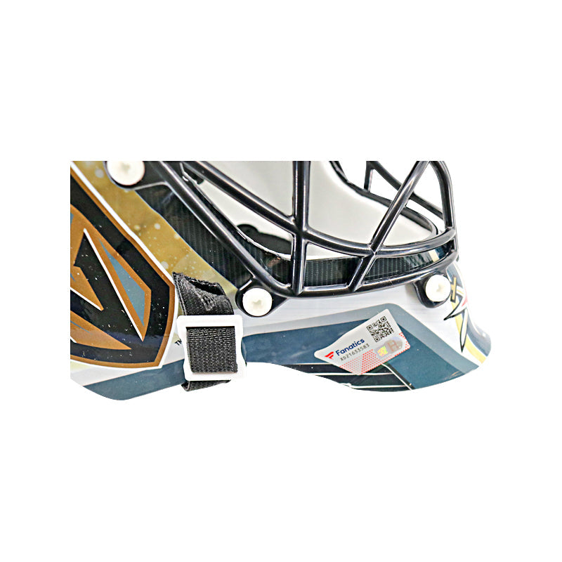 Adin Hill Las Vegas Golden Knights Autographed Signed Franklin Mini-Helmet (Fanatics Auth)