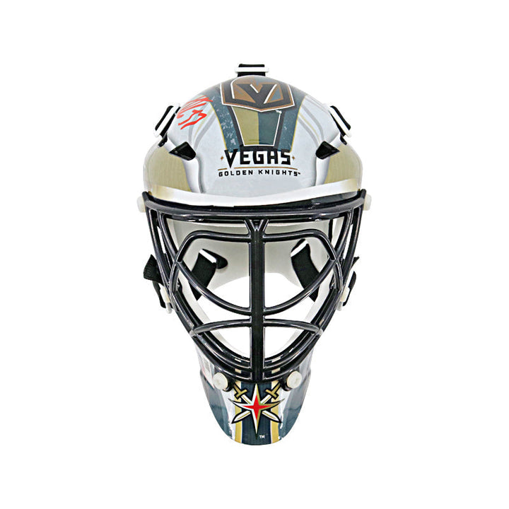 Adin Hill Las Vegas Golden Knights Autographed Signed Franklin Mini-Helmet (Fanatics Auth)