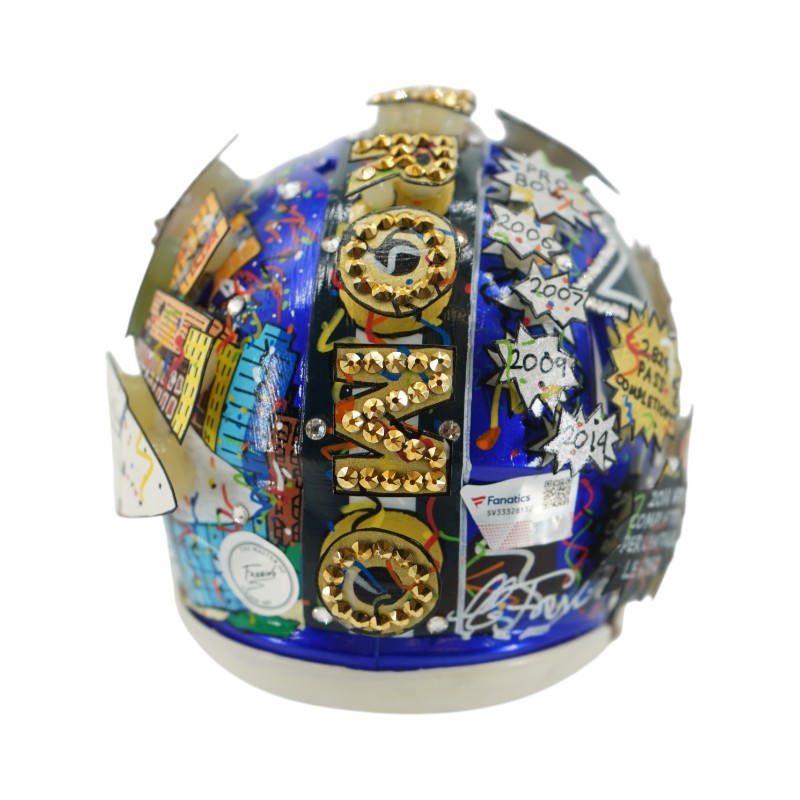 Tony Romo Dallas Cowboys Autographed Fazzino Pop Art Mini Helmet (Fanatics)