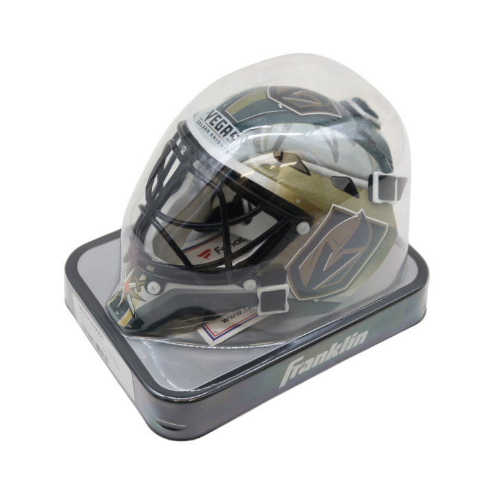 Adin Hill Las Vegas Golden Knights Autographed Mini Goalie Mask Fanatics Holo