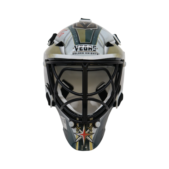 Adin Hill Las Vegas Golden Knights Autographed Mini Goalie Mask Fanatics Holo