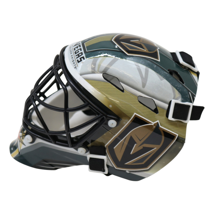 Adin Hill Las Vegas Golden Knights Autographed Mini Goalie Mask Fanatics Holo
