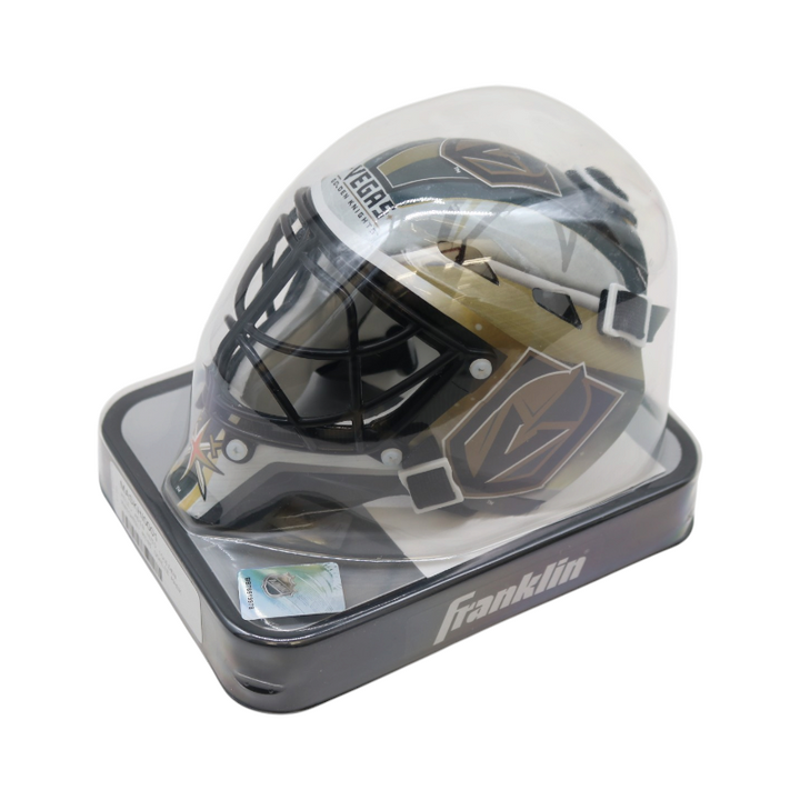Adin Hill Las Vegas Golden Knights Autographed Mini Goalie Mask Fanatics Holo