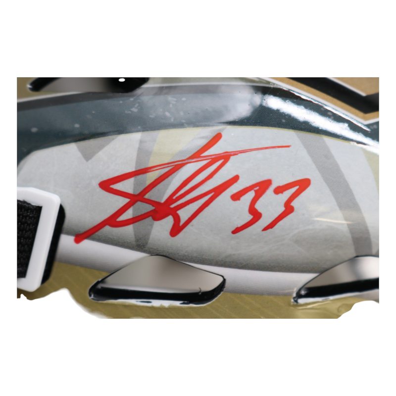 Adin Hill Las Vegas Golden Knights Autographed Mini Goalie Mask Fanatics Holo