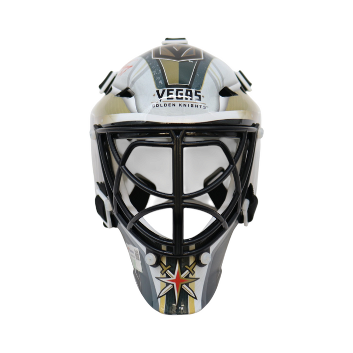 Adin Hill Las Vegas Golden Knights Autographed Mini Goalie Mask Fanatics Holo