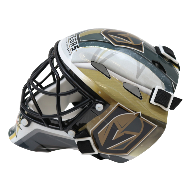 Adin Hill Las Vegas Golden Knights Autographed Mini Goalie Mask Fanatics Holo