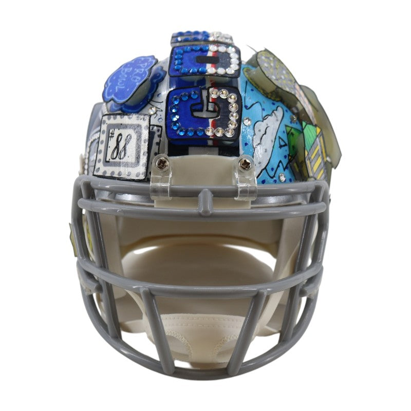 Cee Dee Lamb Dallas Cowboys Signed Fazzino Pop Art Mini Helmet Fanatics Holo
