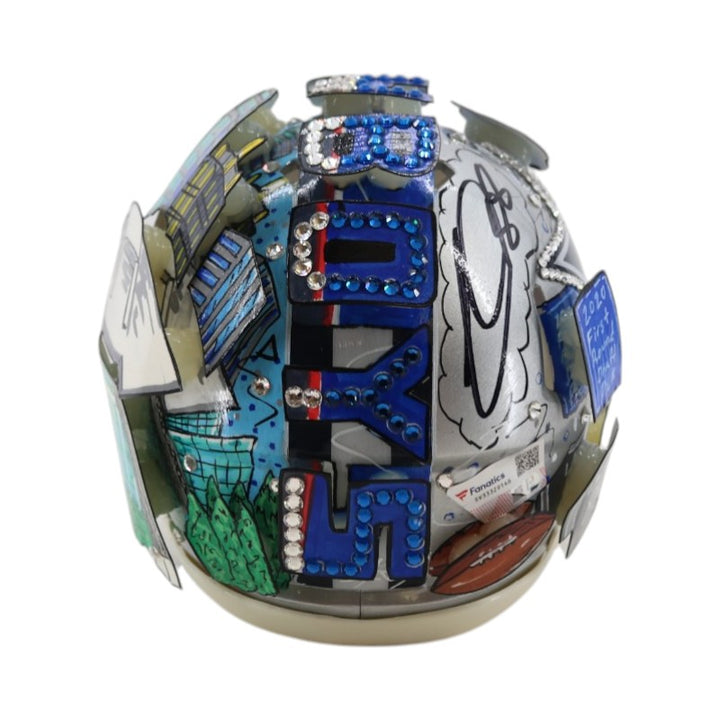 Cee Dee Lamb Dallas Cowboys Signed Fazzino Pop Art Mini Helmet Fanatics Holo
